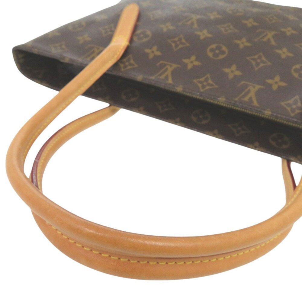 LOUIS VUITTON Authentic Brown Monogram Tote Bag - Picture 7 of 9